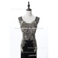 Fashion New Traditional Formal Evening Dress See Through Back Embroidered Crystal Prom Dress